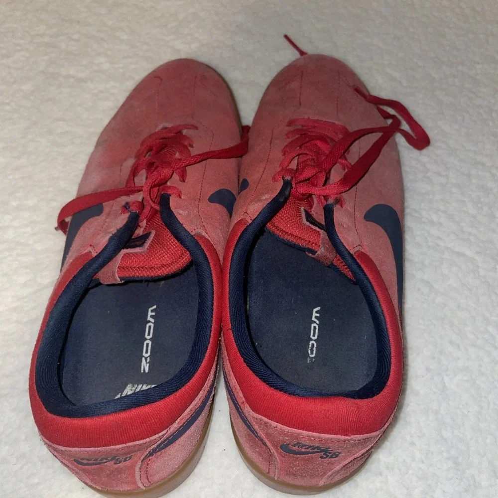 Size 12 - Nike Zoom Eric Koston SB University Red Gum